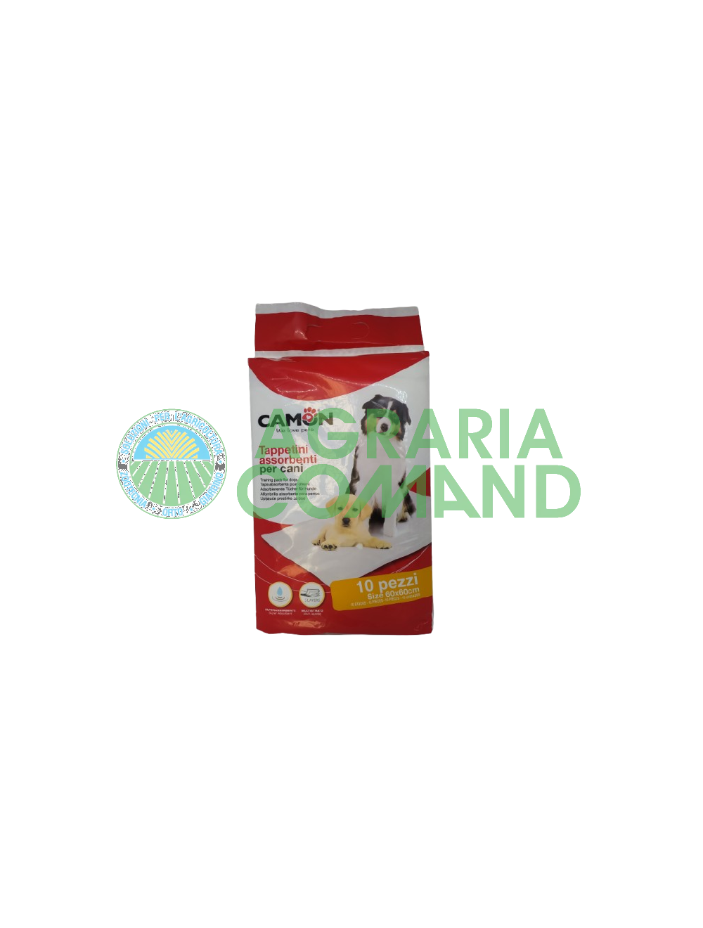 camon tappetini assorbenti 10 pz.60*60