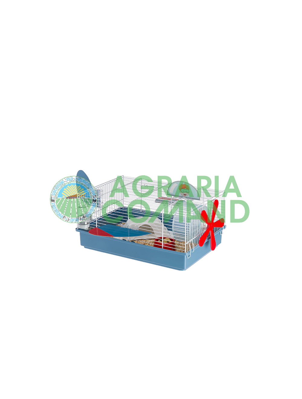 Jaula para hámster con temática de aviones Jaula para hámster con temática de aviones