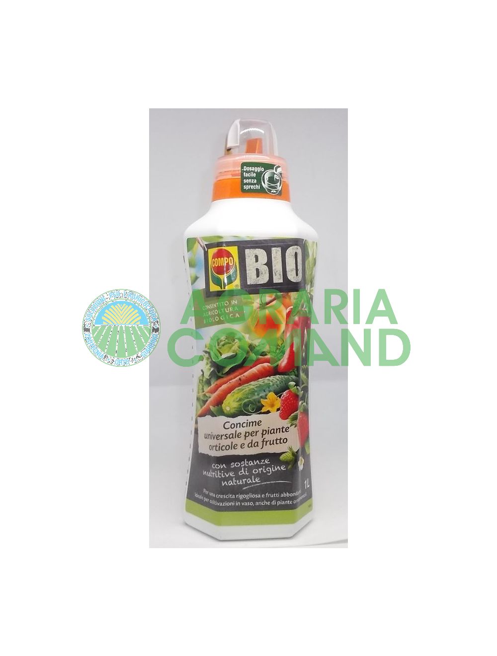 Compo bio abono huerto frutal 1 litro Compo bio abono huerto frutal 1 litro