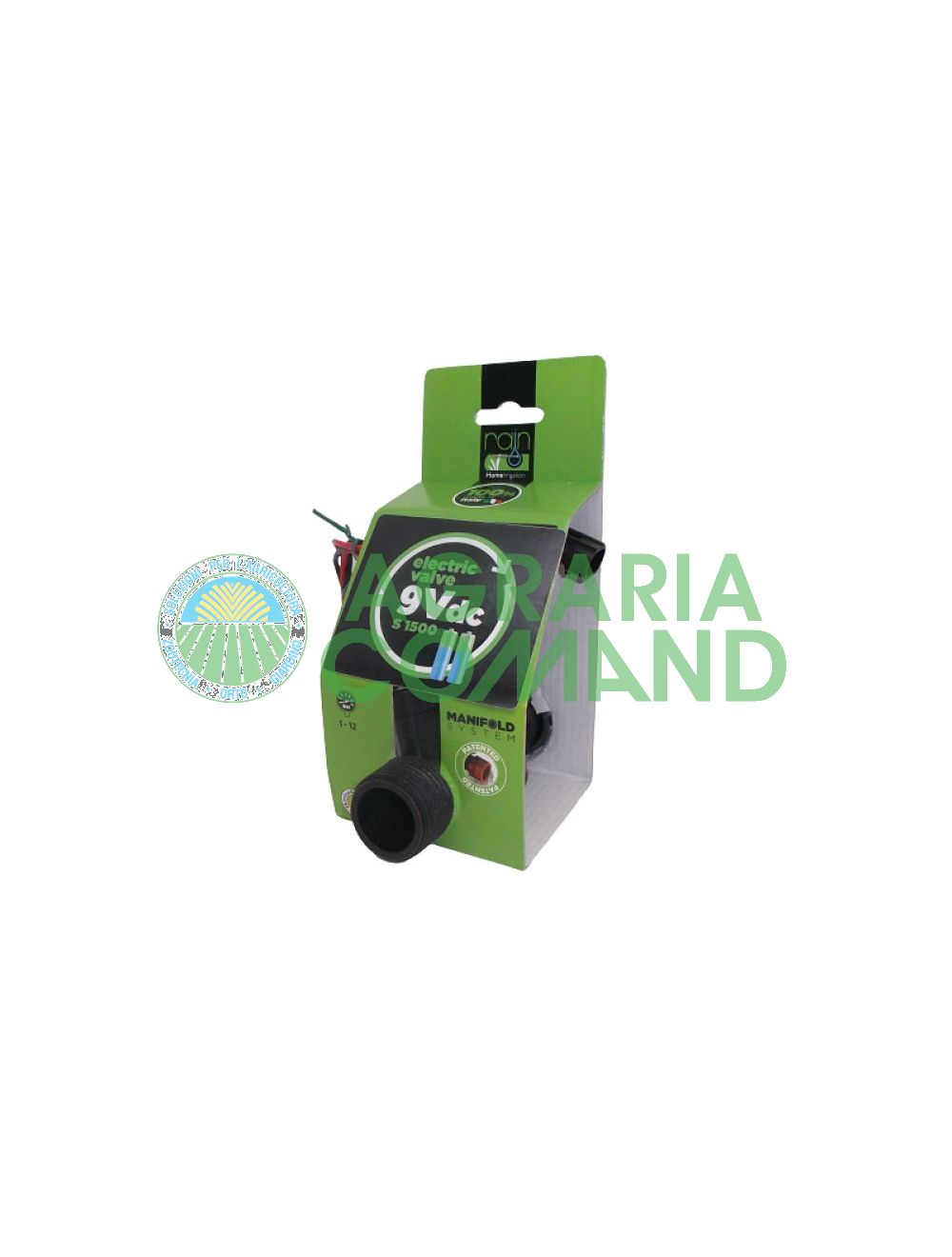 Electroválvula de lluvia 9 voltios Electroválvula de lluvia 9 voltios