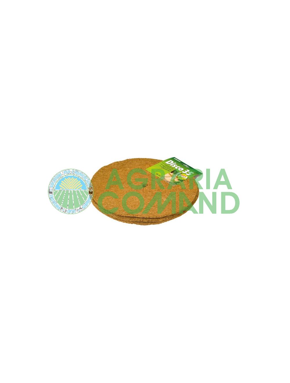 Disco de fibra de coco 35 cm
