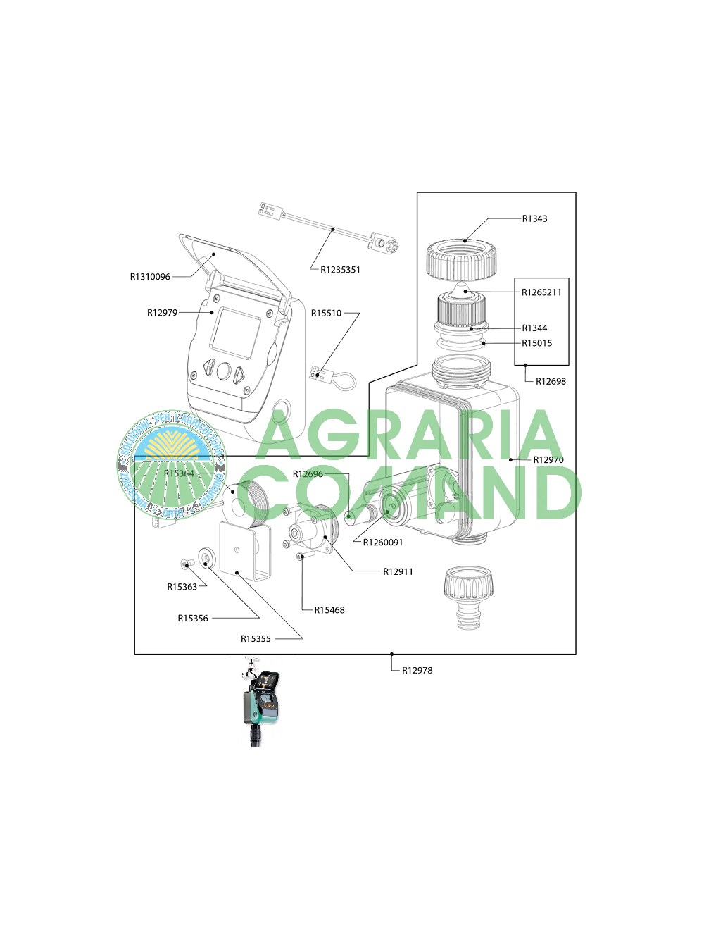 Repuestos Aquauno video 2 plus