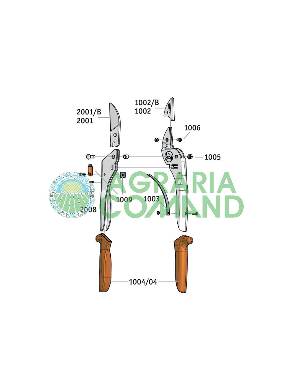 Recambios lowe 2 tijeras