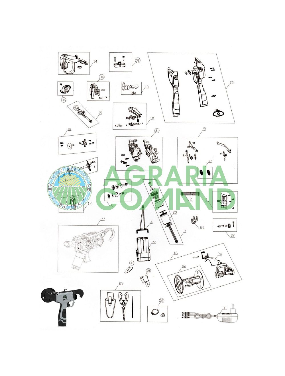 KV4 Volpi aleacing parts KV4 Volpi aleacing parts