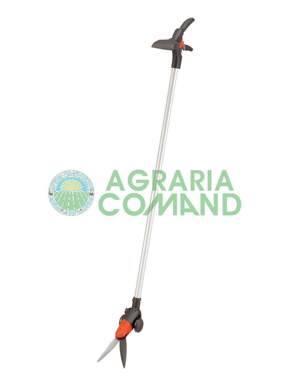 cizalla giratoria larga para hierba