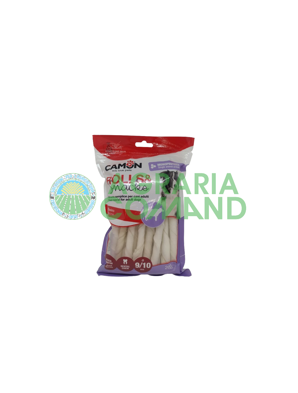 Camon Rolls & Snacks Snack Pack Bovino para Perro Camon Rolls & Snacks Snack Pack Bovino para Perro