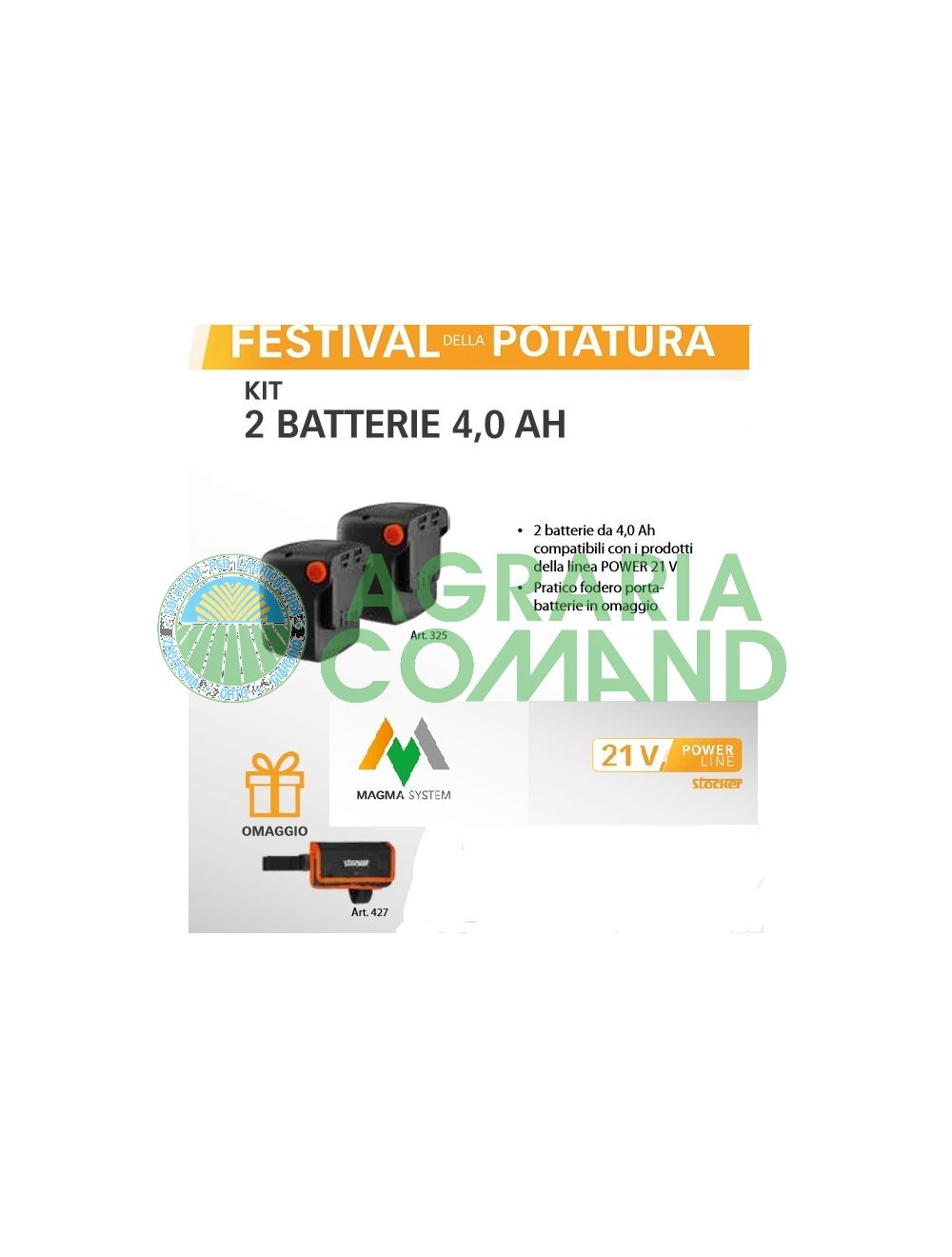 Kit batería 4 Ah Stocker