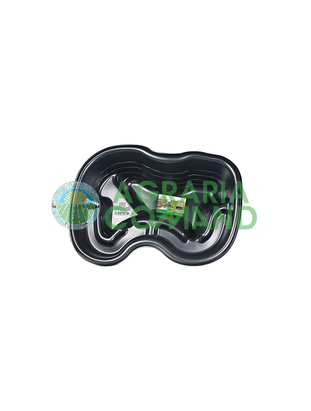 depósito de pe termoformado de 120 litros