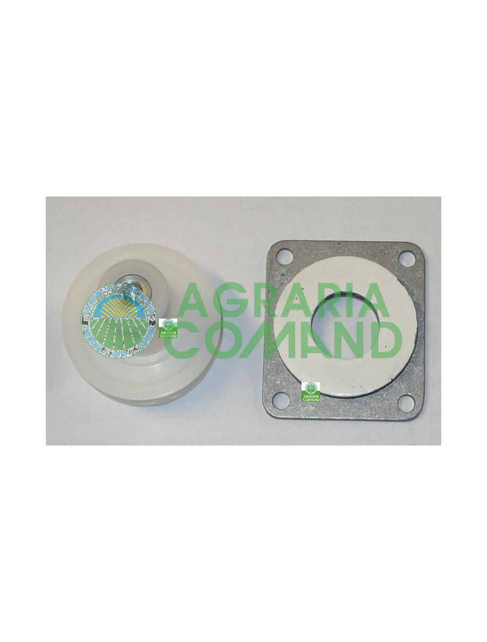 Conjunto de imán y bloque de brida