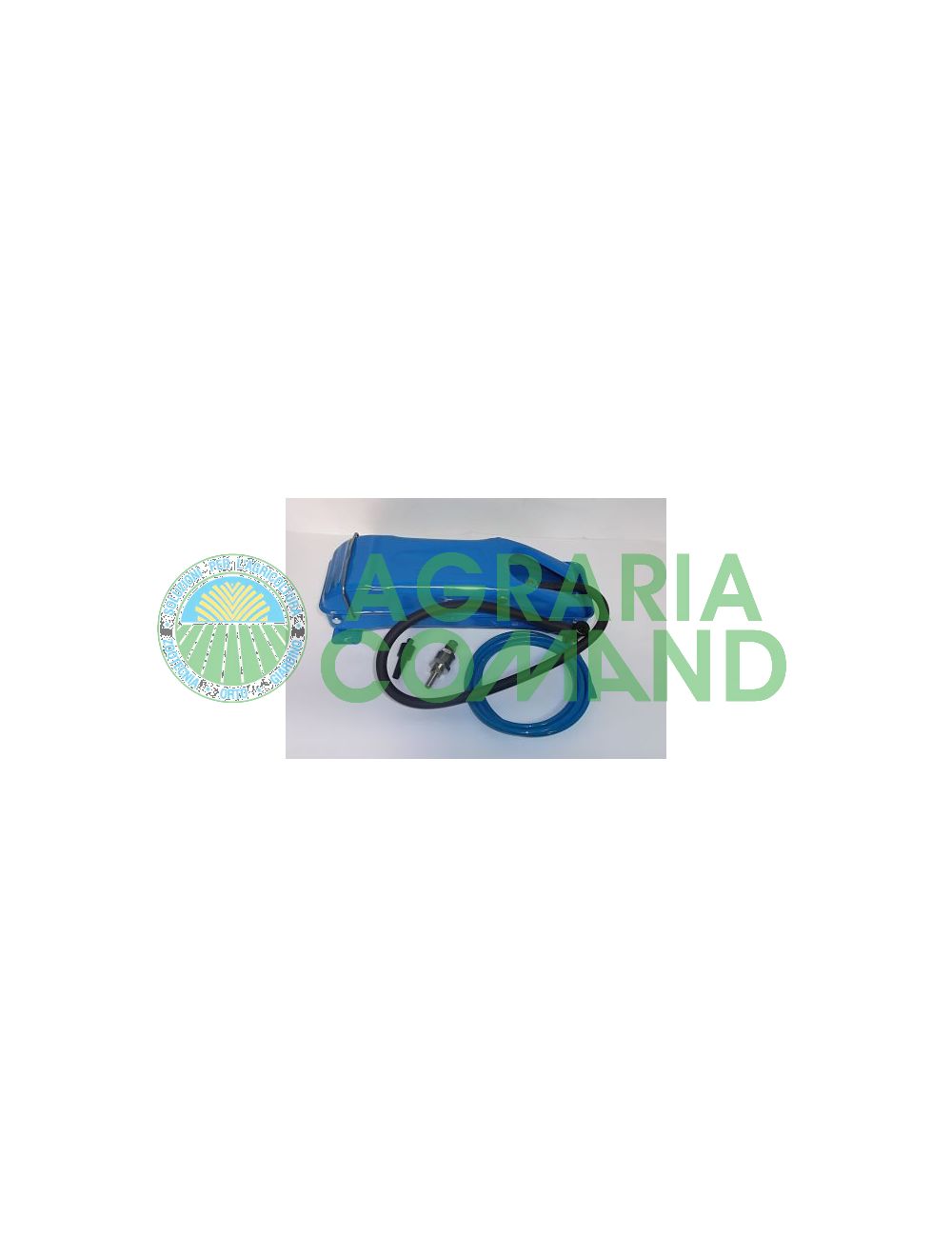 Bomba de pie con accesorios