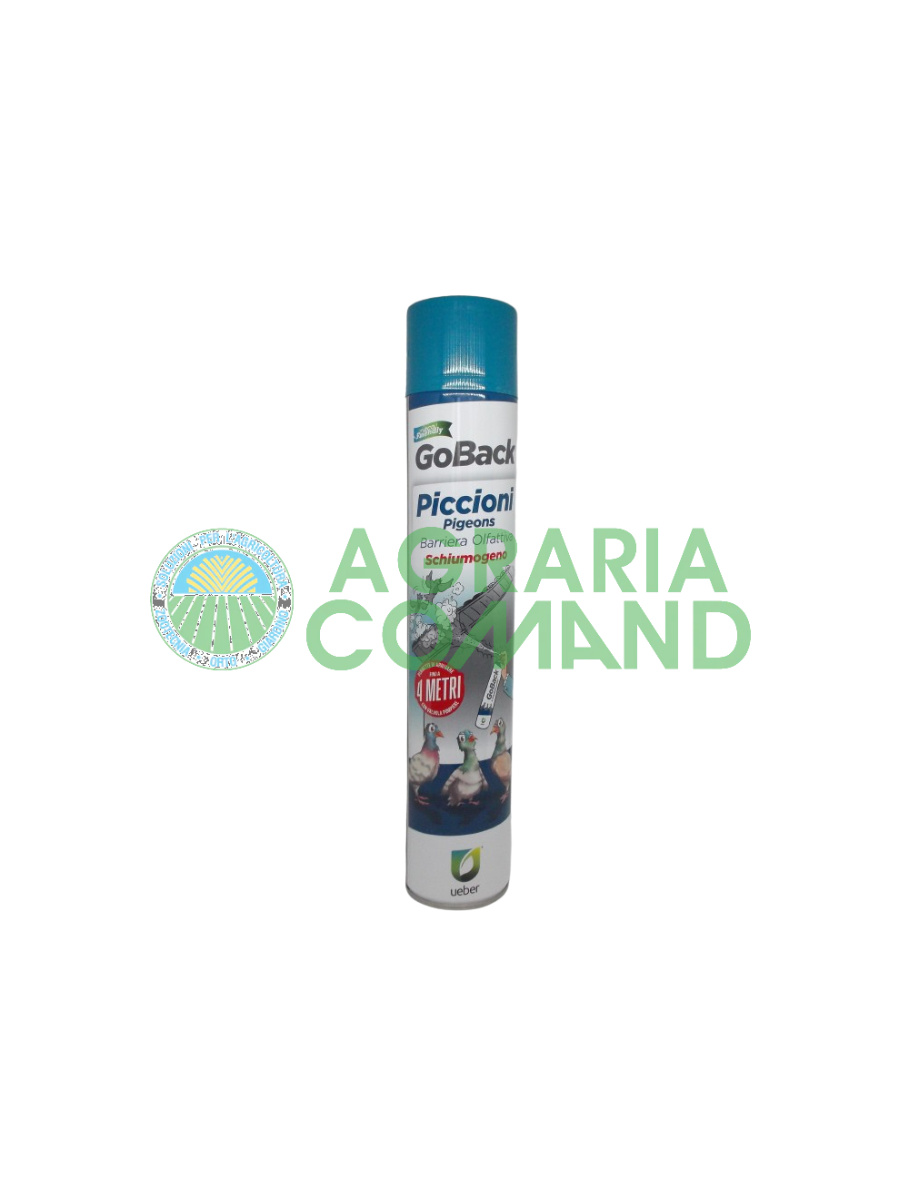 Espuma repelente de palomas de largo alcance