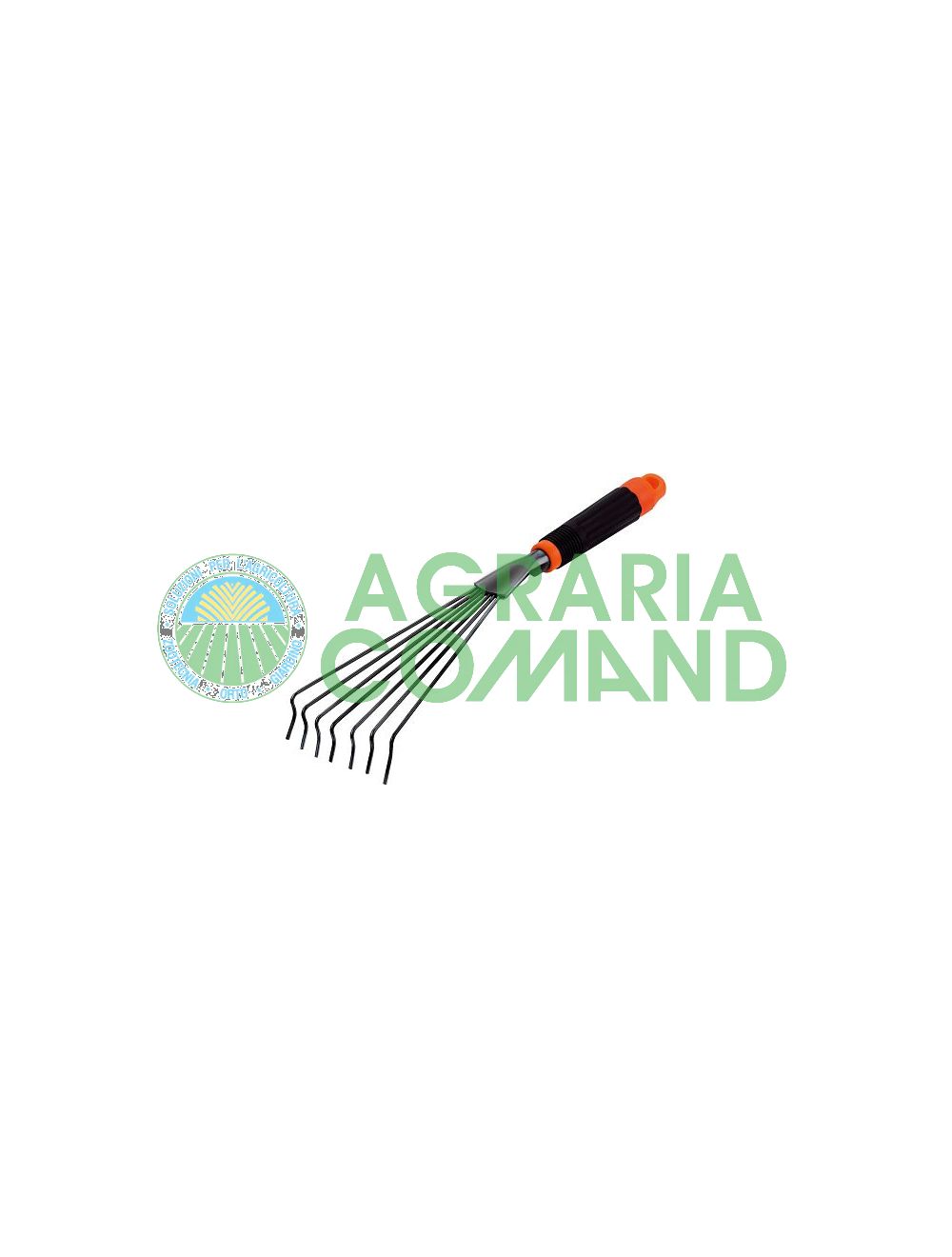 Escoba de metal 7 dientes redondos