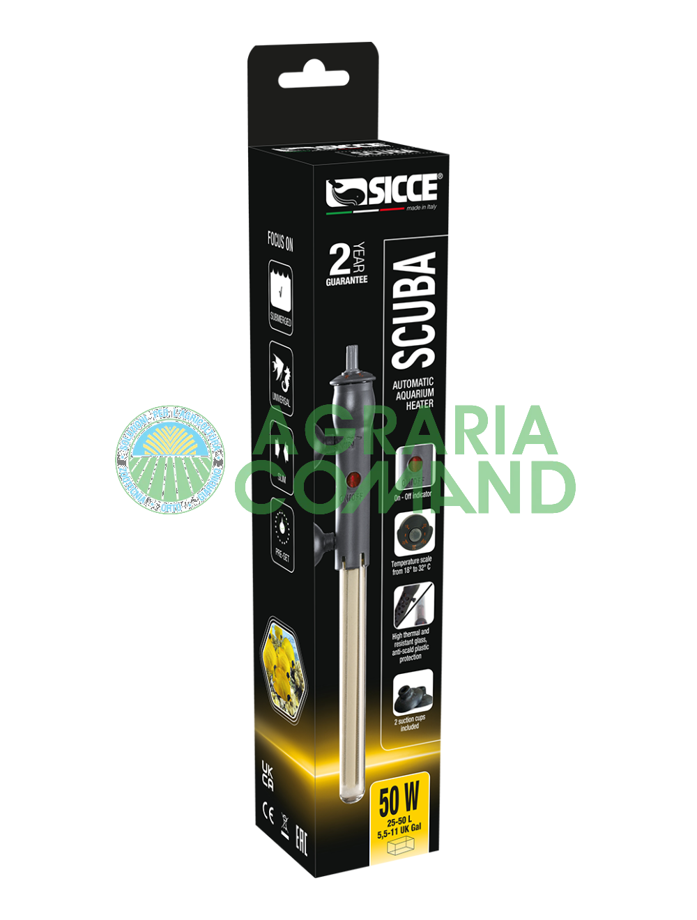 scuba 50 vatios sicce