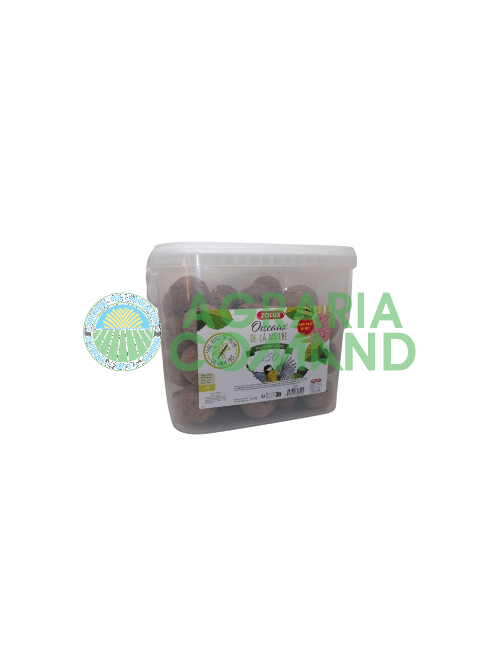 Bolas de grasa para pájaros