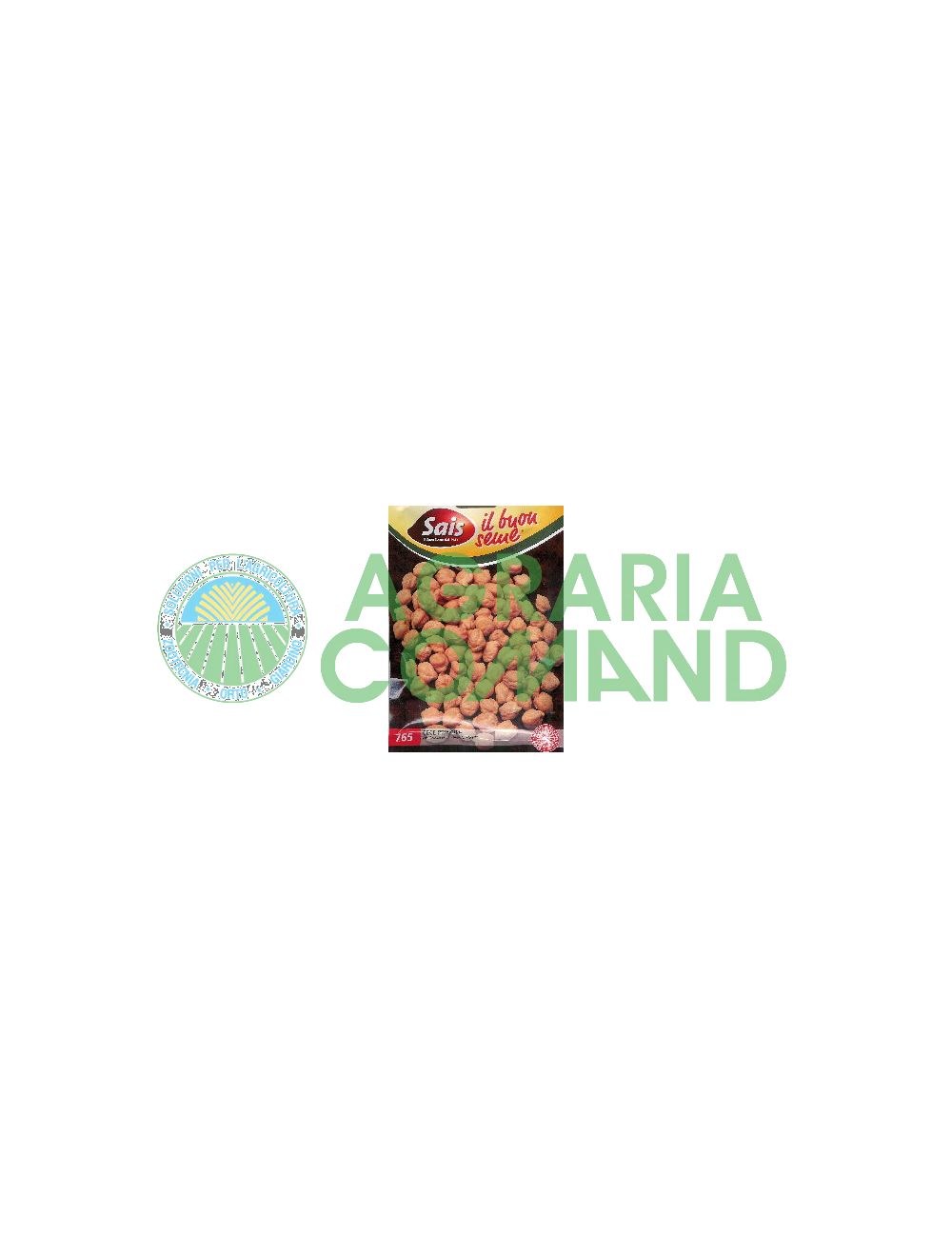 Sobre de semillas de garbanzos Sobre de semillas de garbanzos