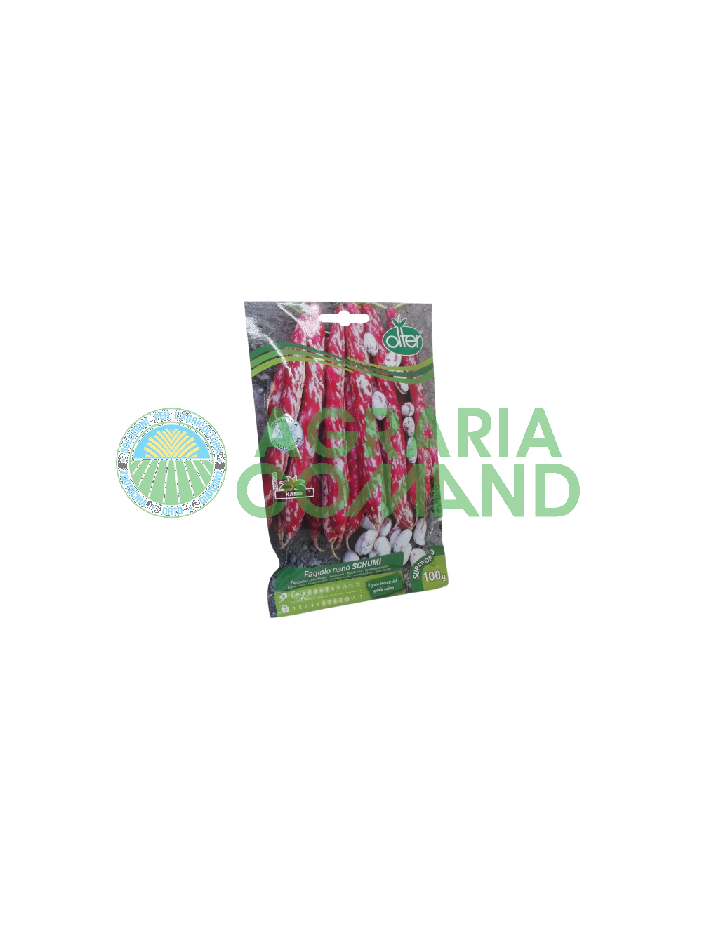 Sobre de semillas de judía enana Schumi Olter Sobre de semillas de judía enana Schumi Olter