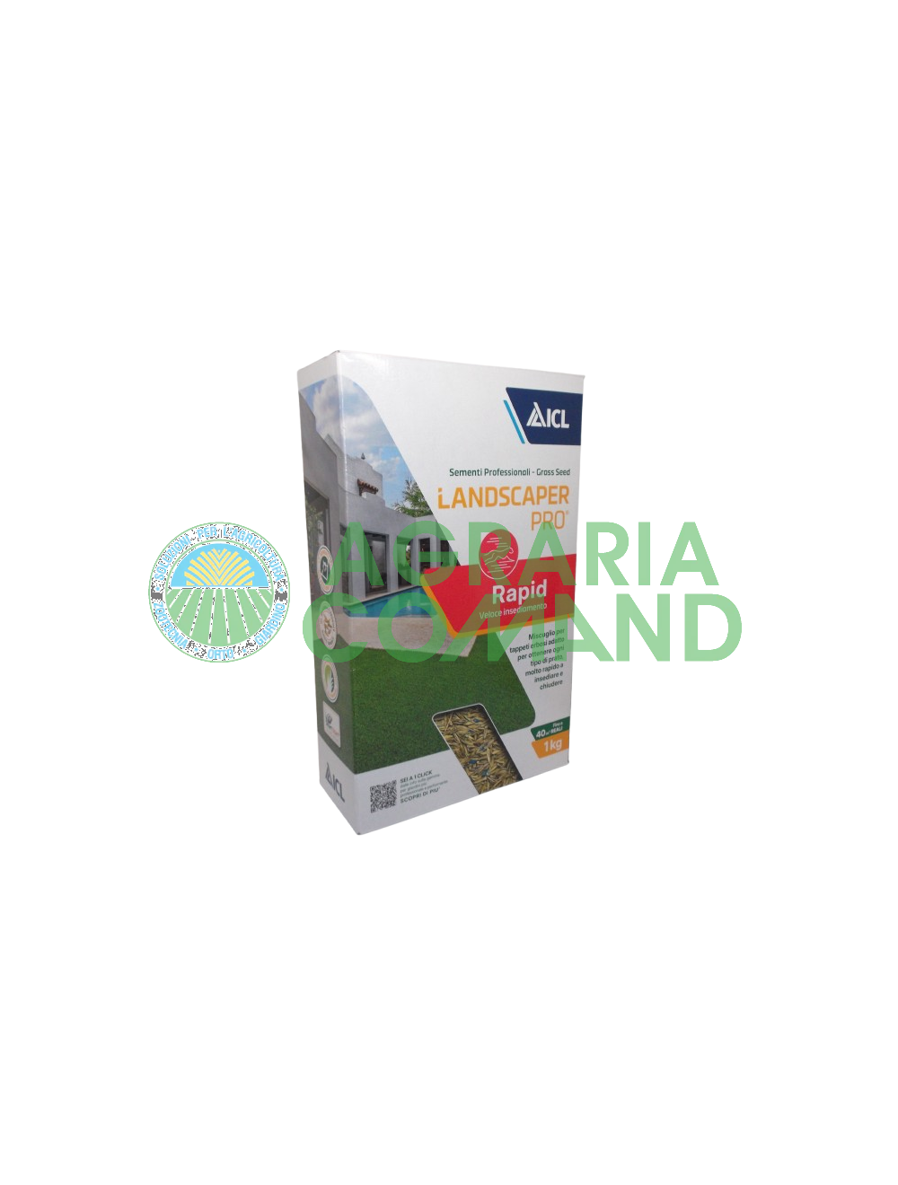Semillas para césped ICL Landscaper Pro Rapid de rápido enraizamiento Semillas para césped ICL Landscaper Pro Rapid de rápido enraizamiento