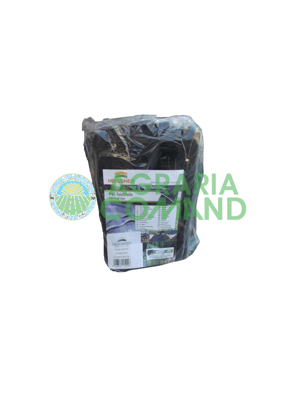 Lona de PVC para estanque 3x4 de Heissner Lona de PVC para estanque 3x4 de Heissner