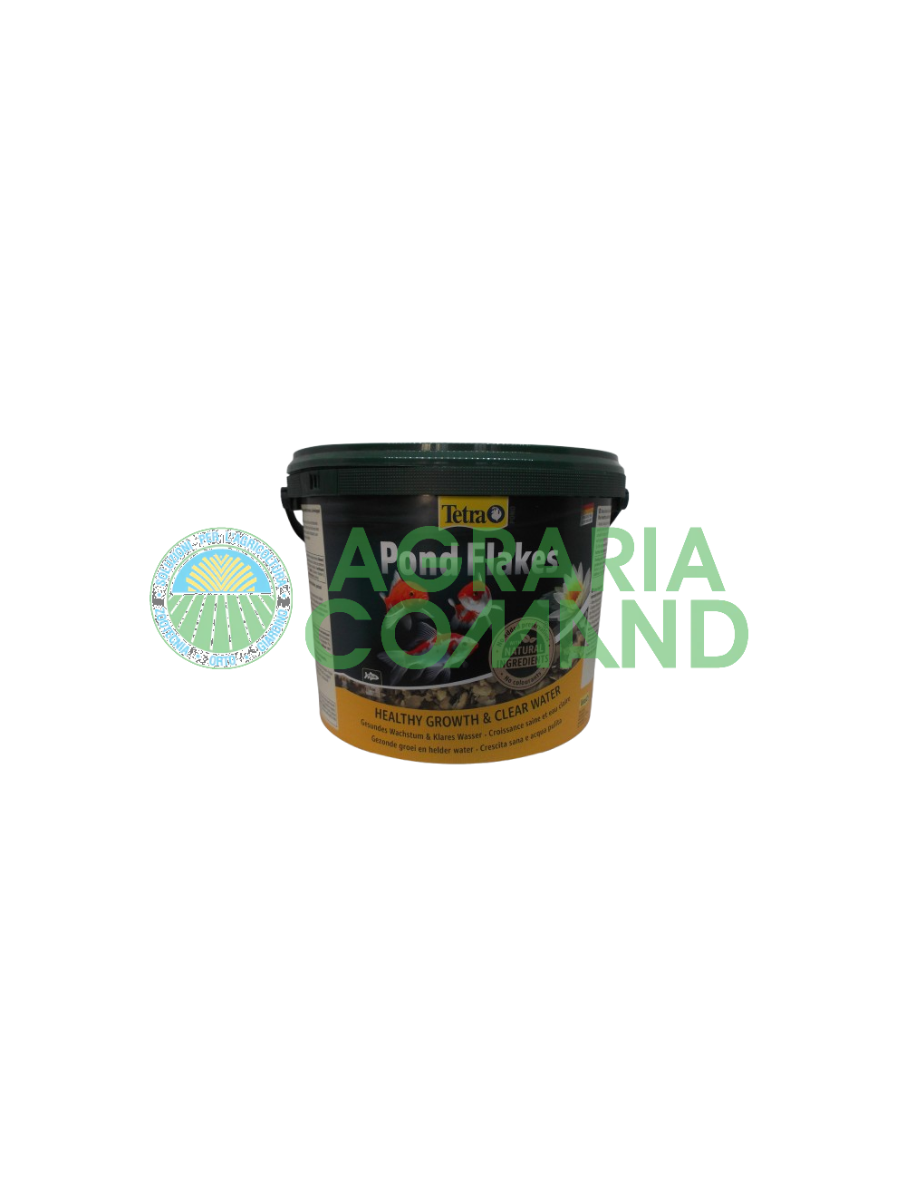 Tetra Pond Flakes, cubo de 10 litros. Tetra Pond Flakes, cubo de 10 litros.