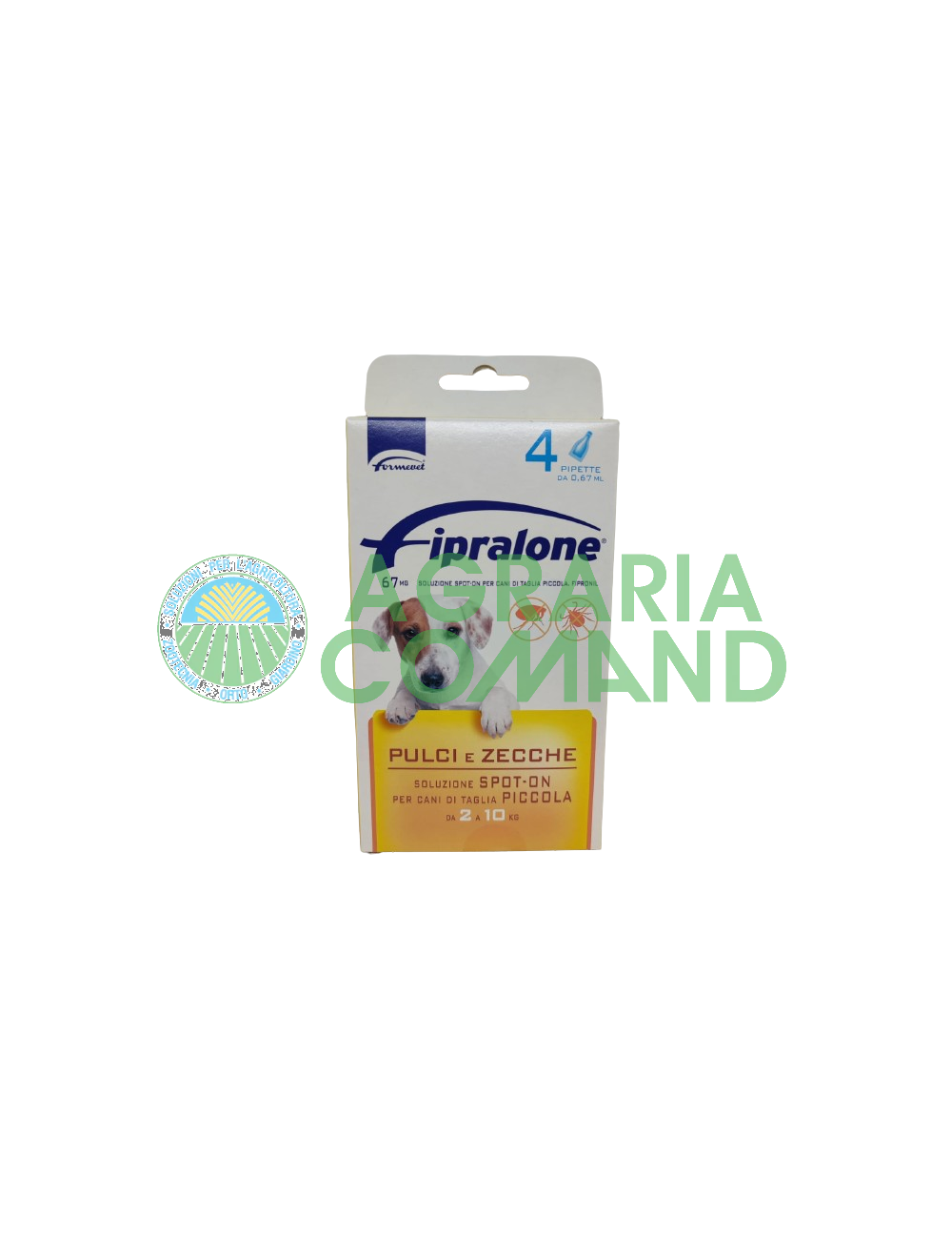 Fipralona Formevet 4 pipetas perro 2-10 kg Fipralona Formevet 4 pipetas perro 2-10 kg