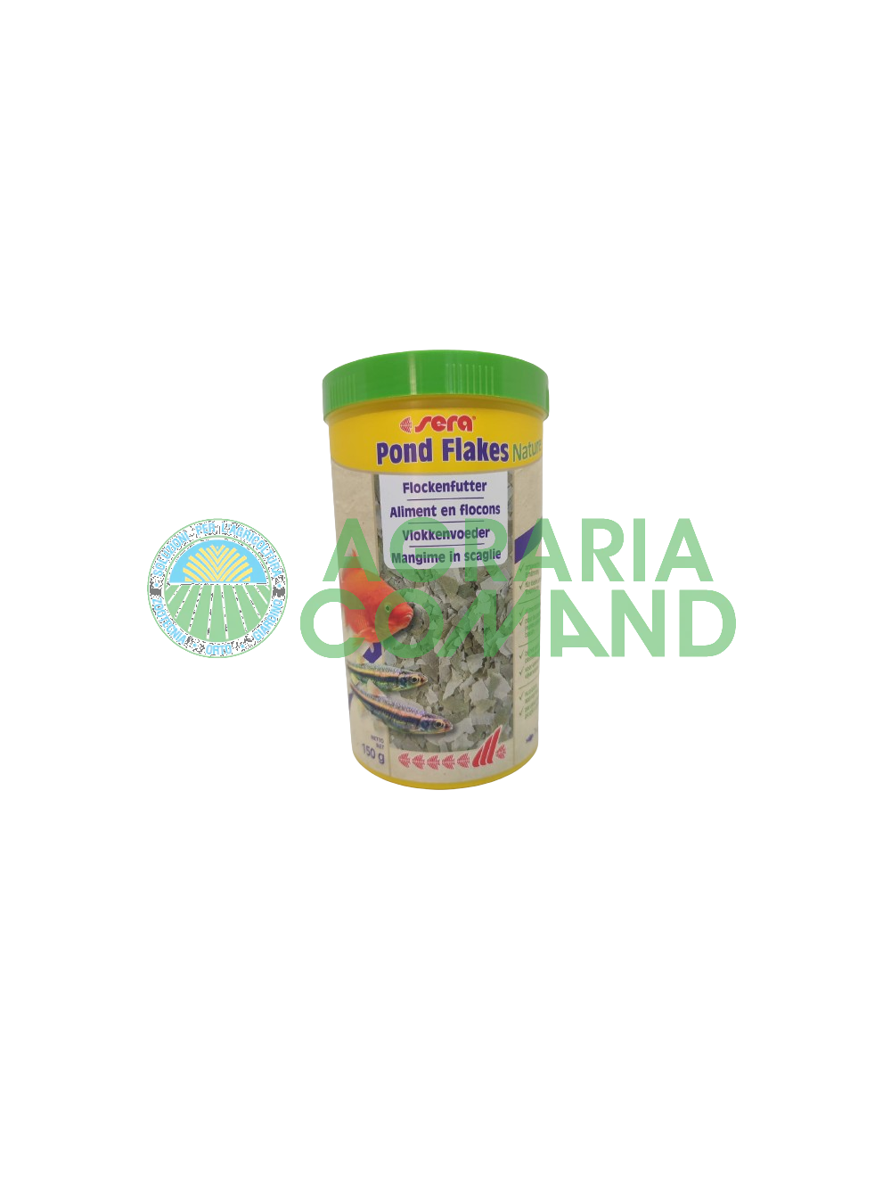 Alimento en escamas Sera 150 g Alimento en escamas Sera 150 g