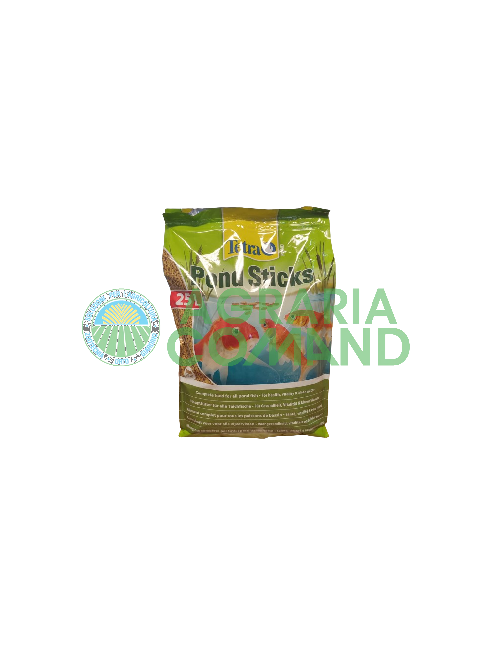 tetrapond sticks 25 litros 3 kg carpas y carpas doradas tetrapond sticks 25 litros 3 kg carpas y carpas doradas