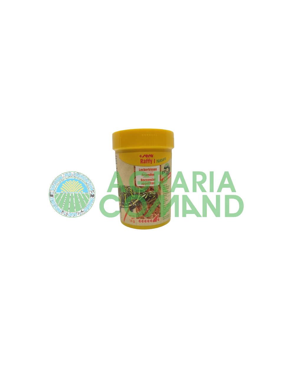 Raffy I Sera tortugas acuáticas 14 gramos Raffy I Sera tortugas acuáticas 14 gramos