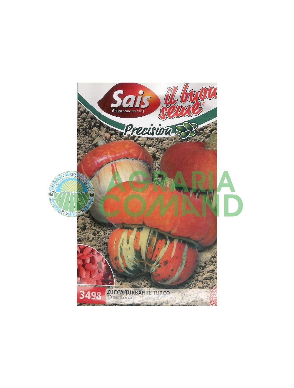 Calabaza turca con turbante Calabaza turca con turbante