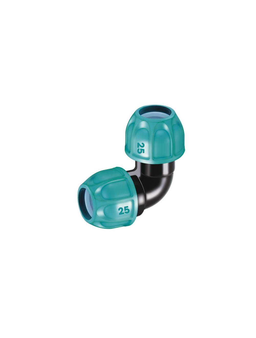 Codo para tubos de 25 mm