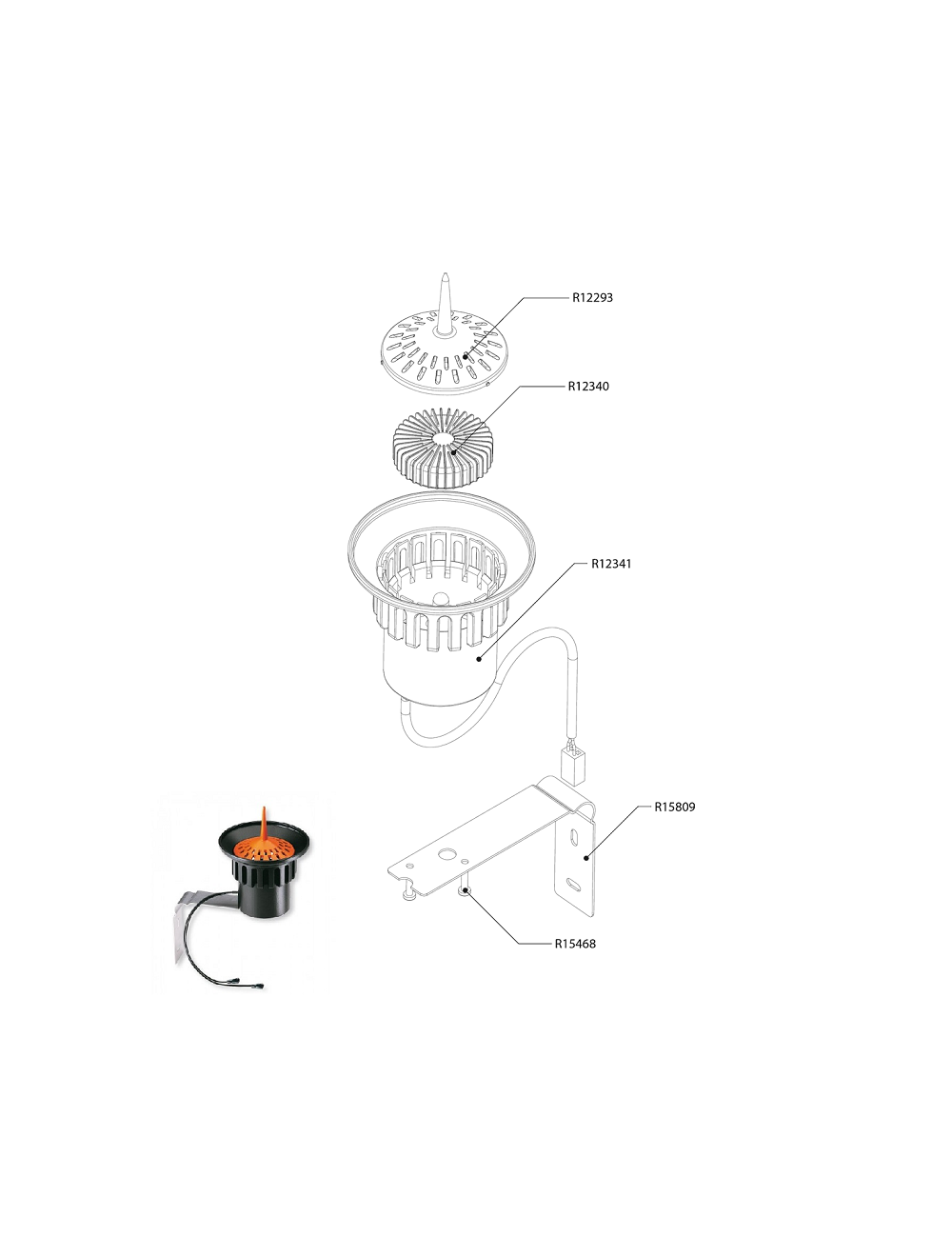 Sensor de lluvia Claber