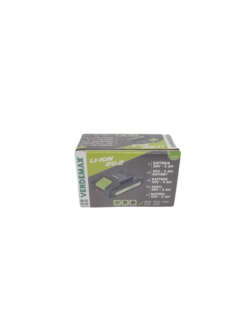 Batería Verdemax de 20 voltios