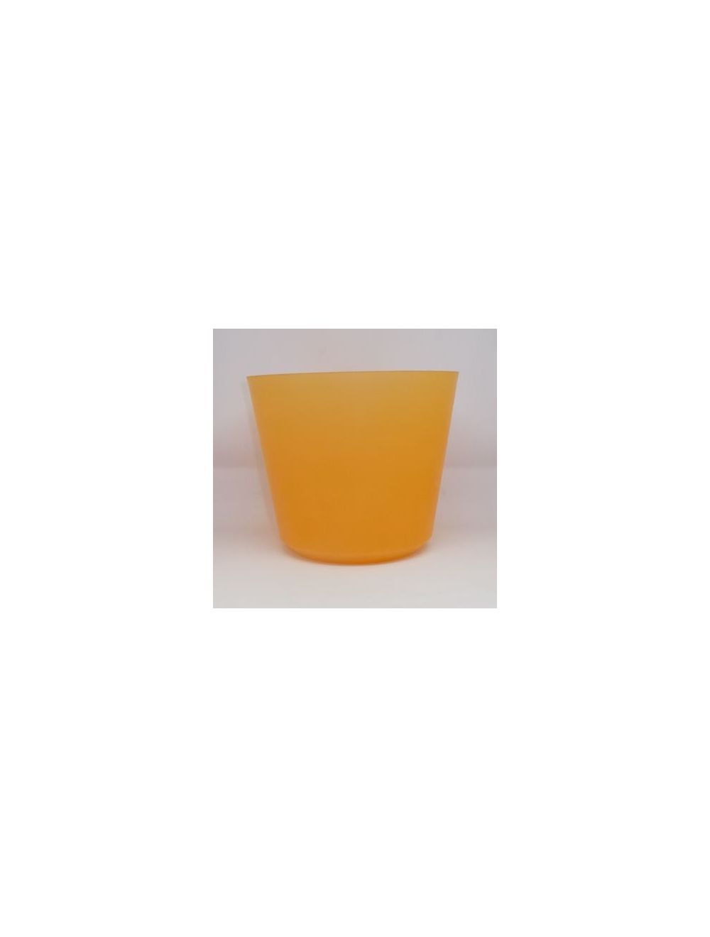 Cubierta naranja transparente