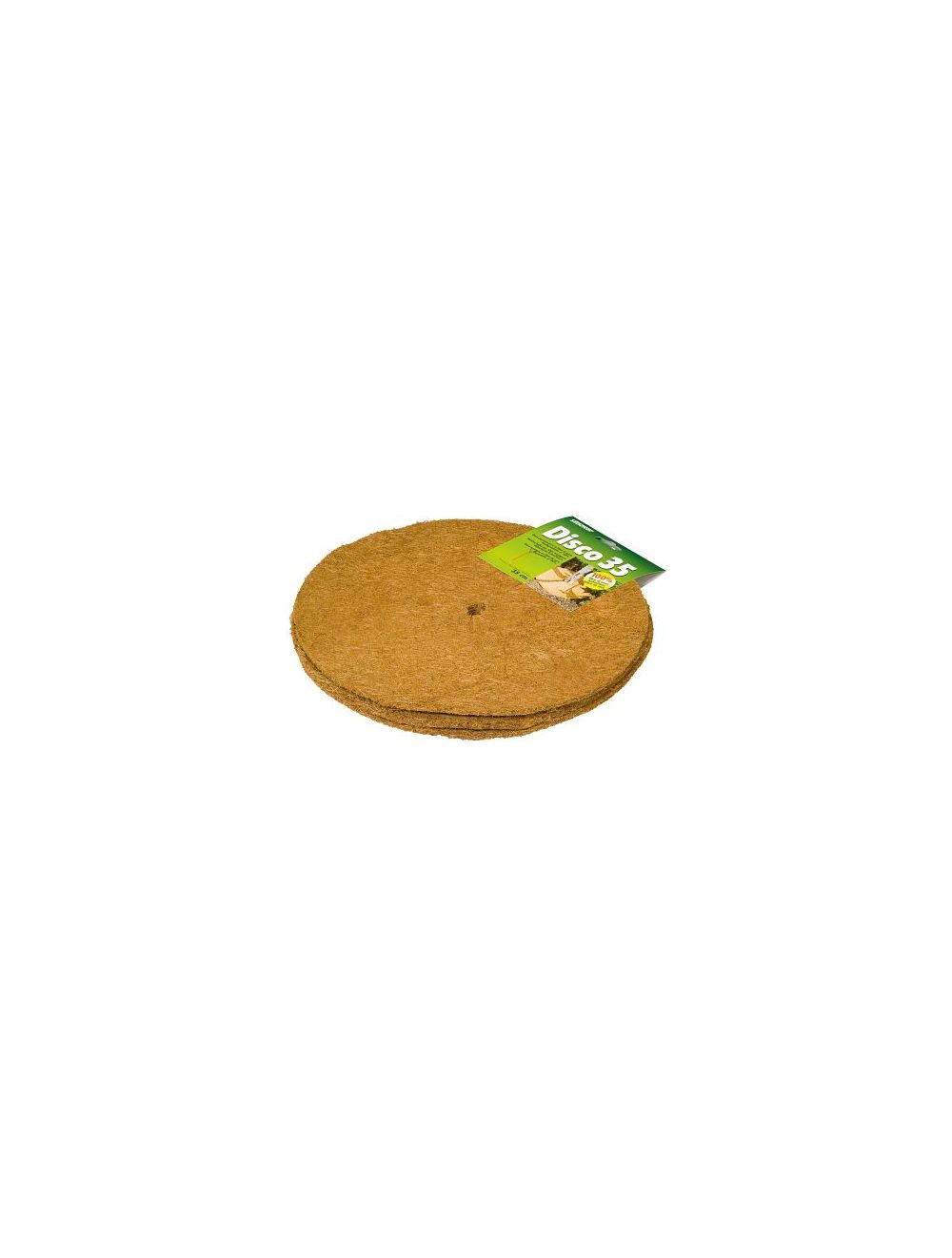 Disco de fibra de coco 35 cm