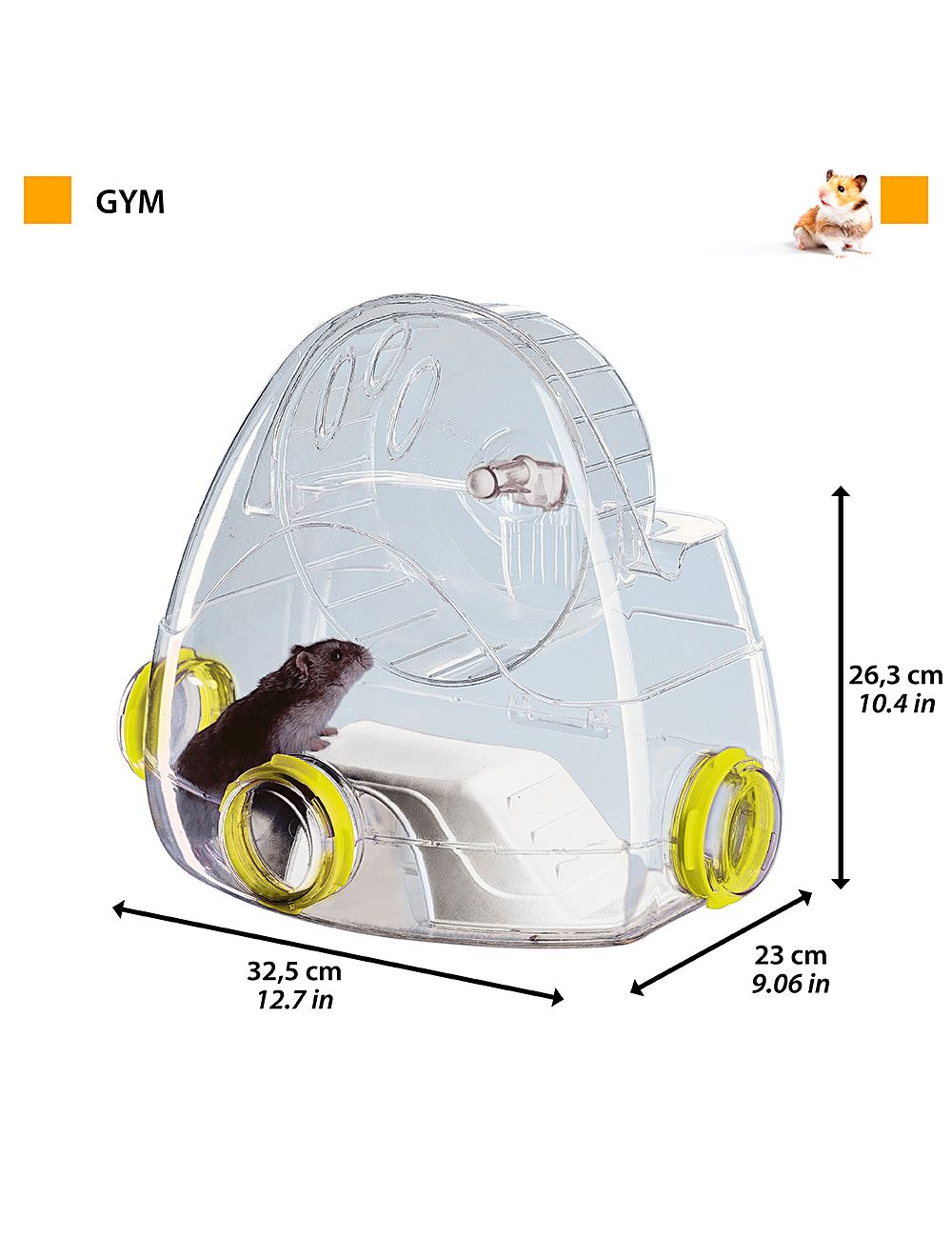 Dimensiones generales Gym Ferplast