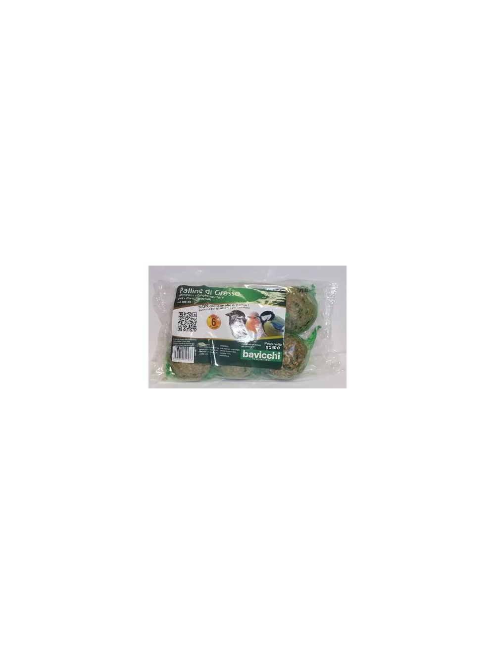 Pellets de grasa para aves