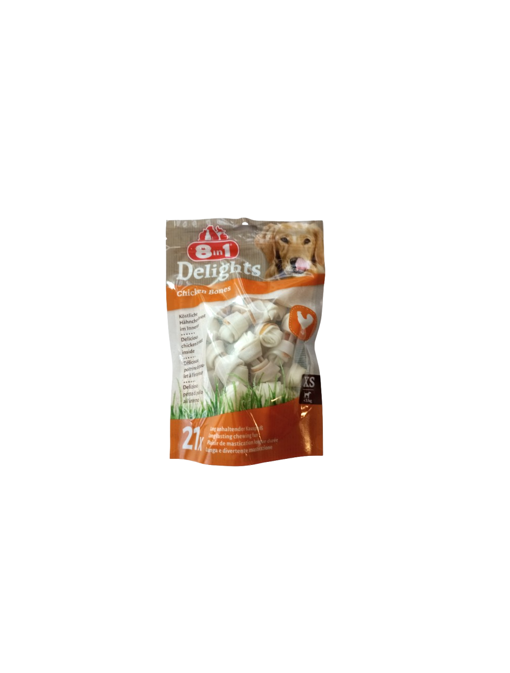Snack para perros pack 8 en 1 Delicias (xs) pcs.21