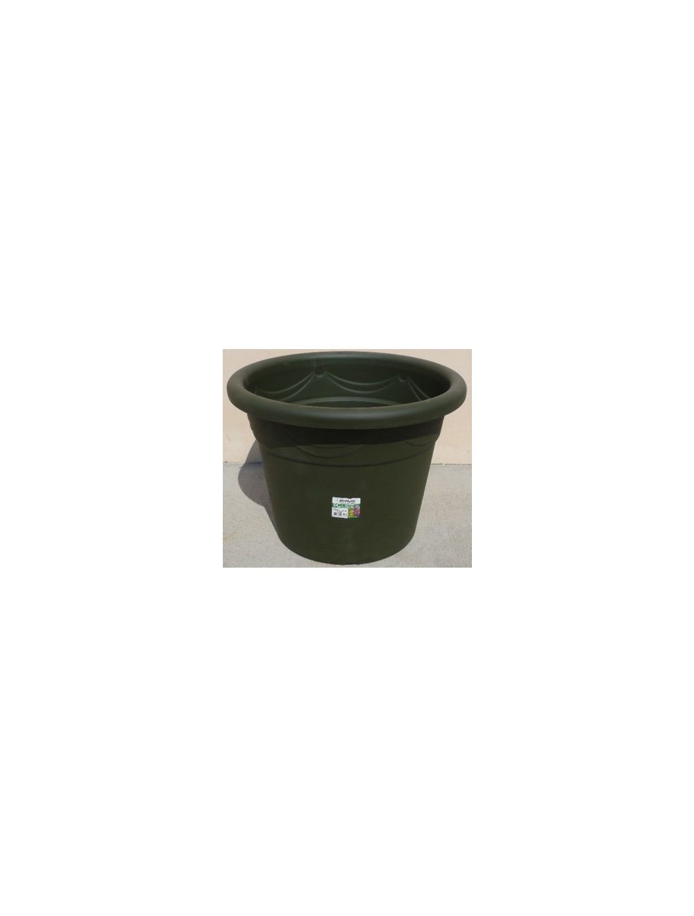 Florero Corinto 46 cm verde