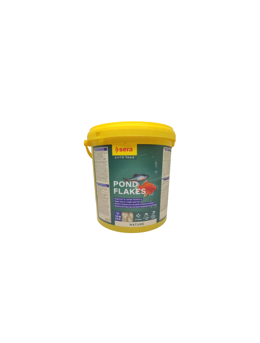 Sera pond flakes para peces de estanque 10 litros