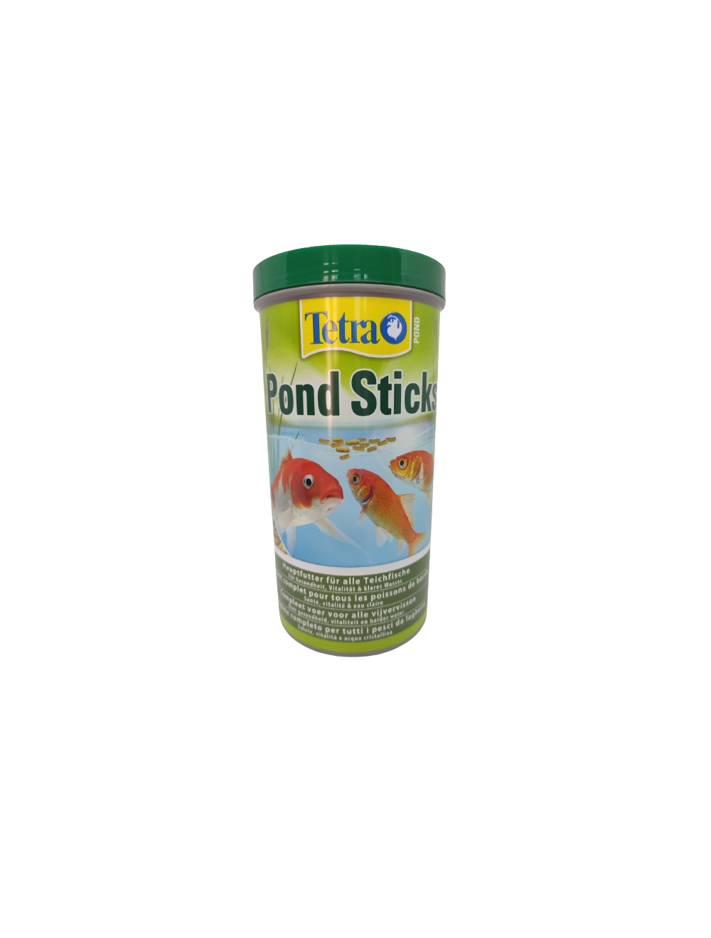 Palitos de comida para peces de estanque