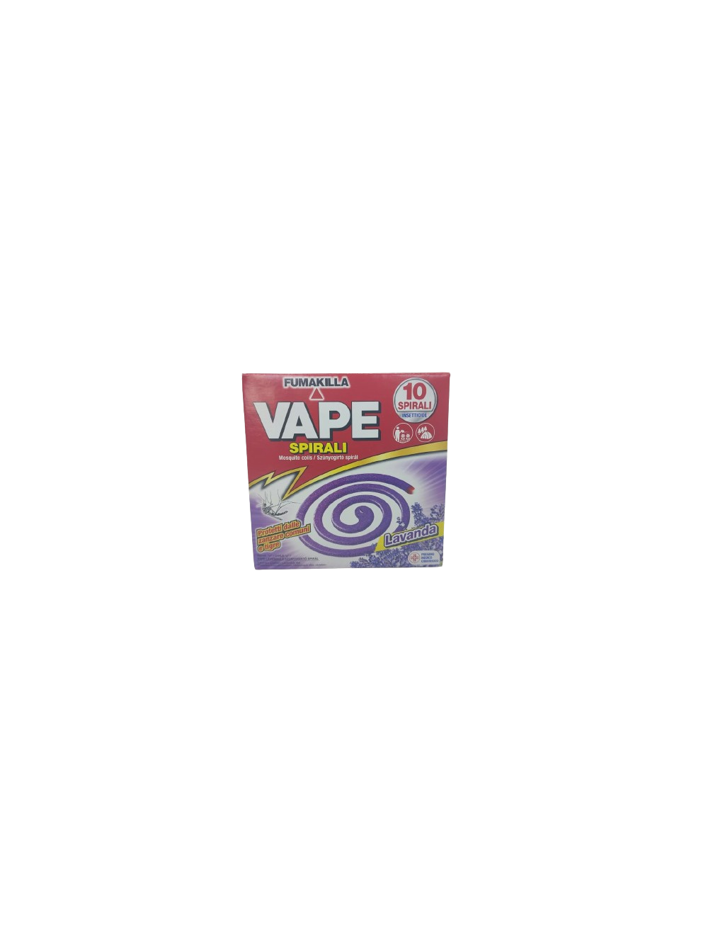 espirales para vapear lavanda 10 piezas
