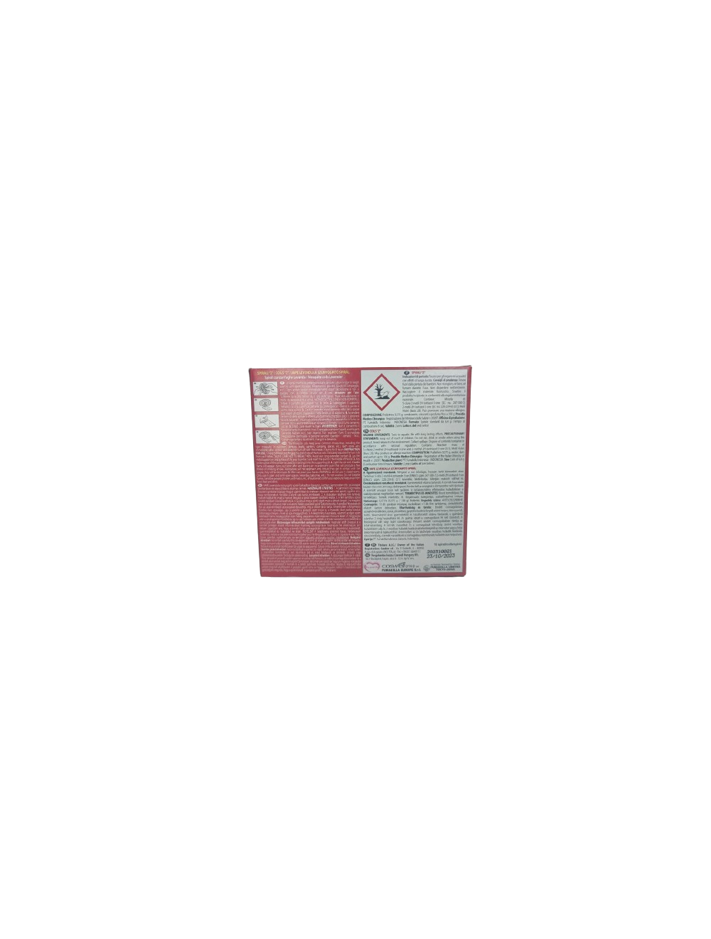 VAPE Espirales contra mosquitos e insectos varias fragancias 10 pcs