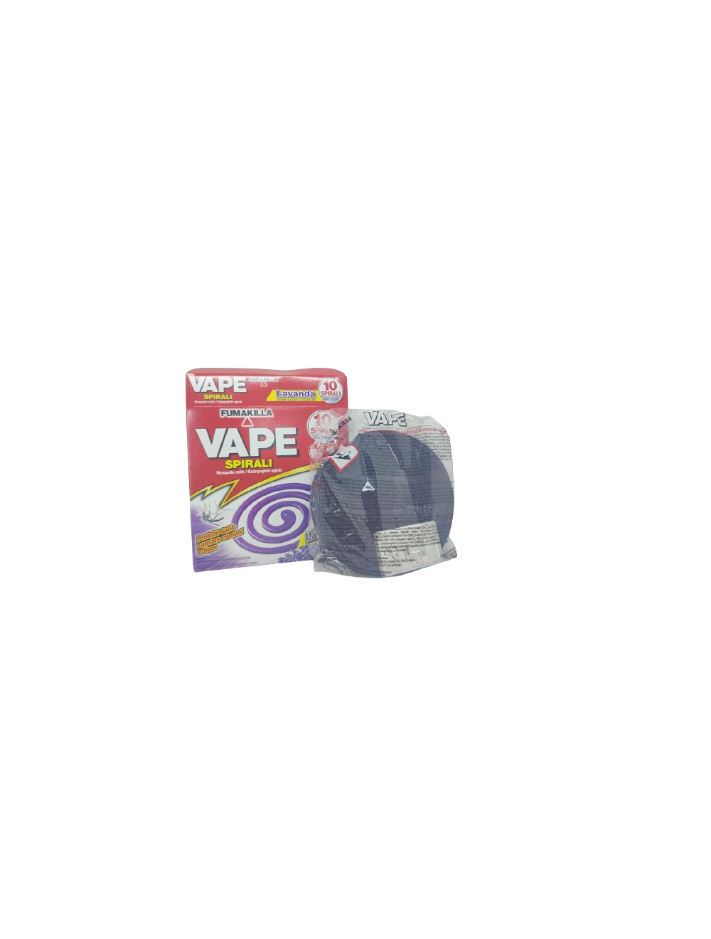 VAPE Espirales contra mosquitos e insectos varias fragancias 10 pcs