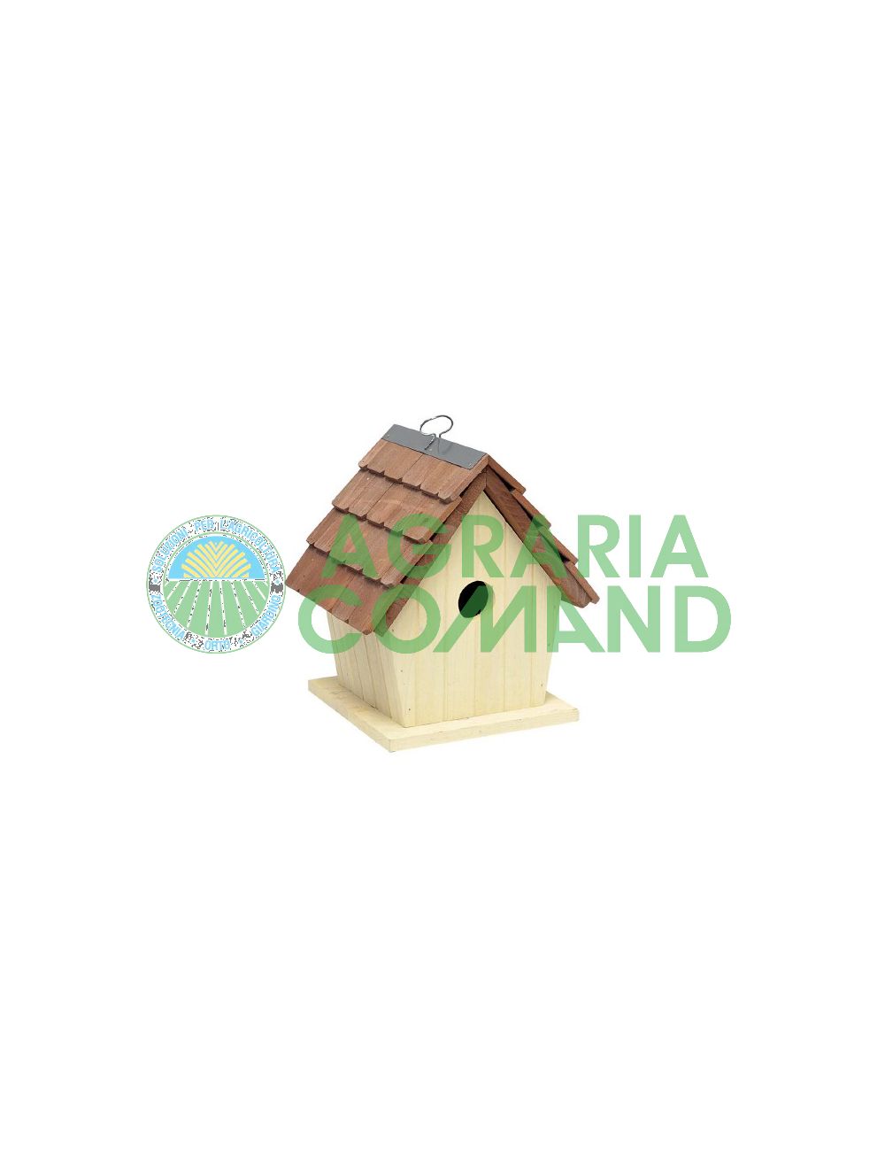 Pajarera de madera