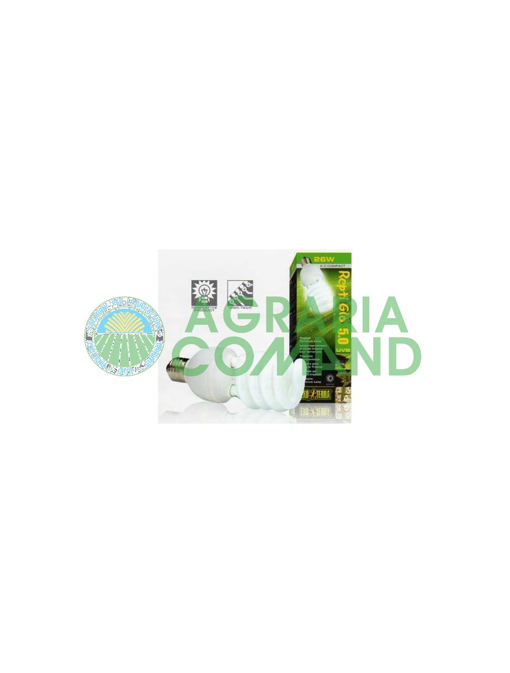 Lámpara Repti-Glo 5.0 Exo-Terra Lámpara Repti-Glo 5.0 Exo-Terra