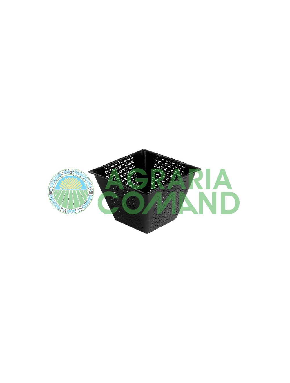 Cesta cuadrada para plantas