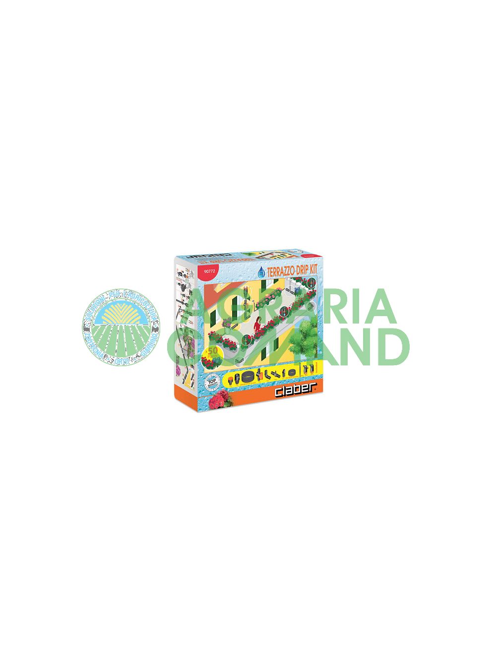 Kit de terraza Claber Kit de terraza Claber
