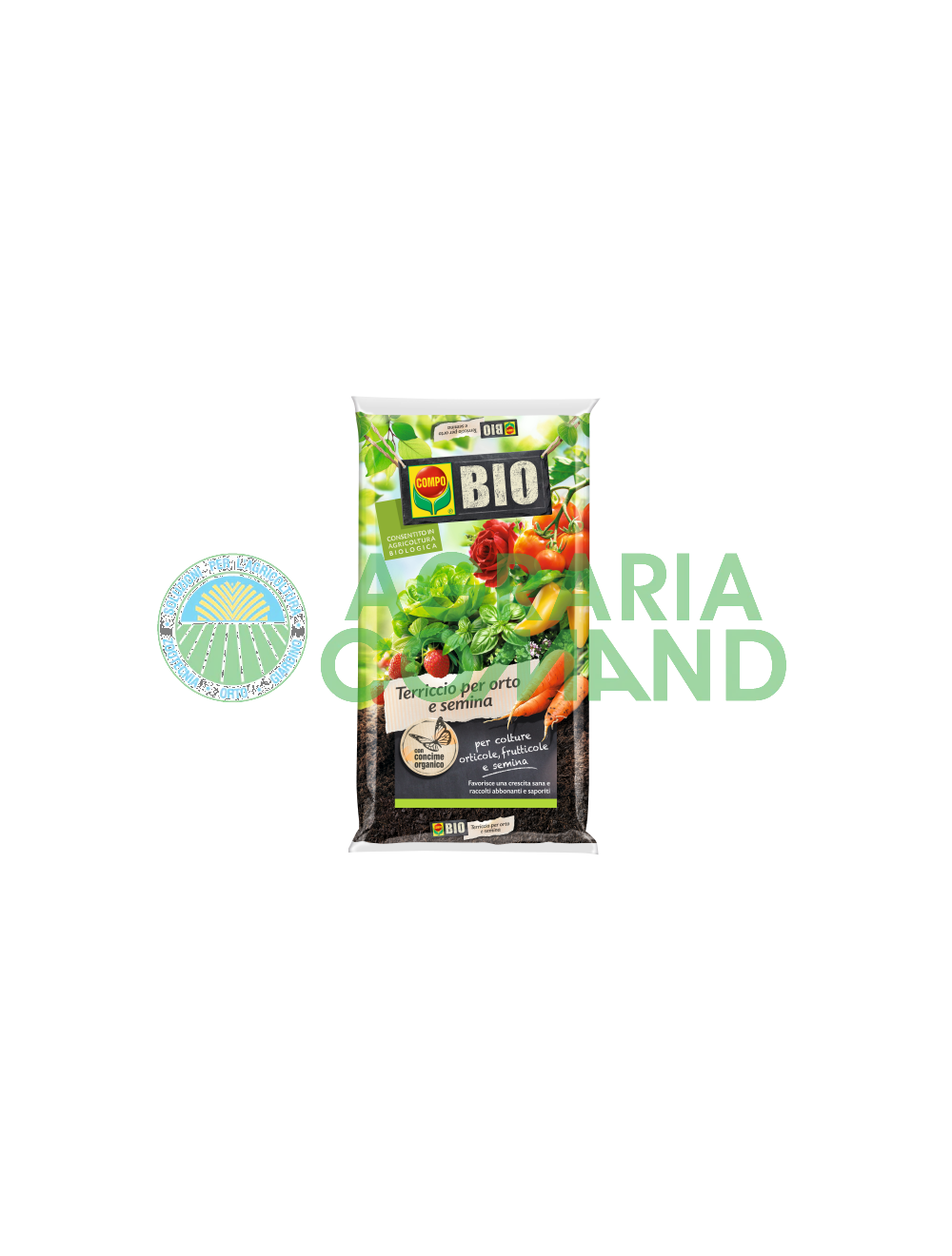 Tierra orgánica para jardín Compo