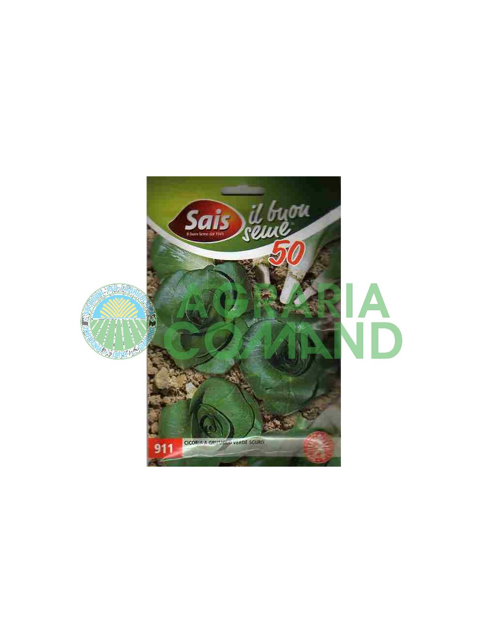 Semilla de achicoria Grumolo verde oscuro