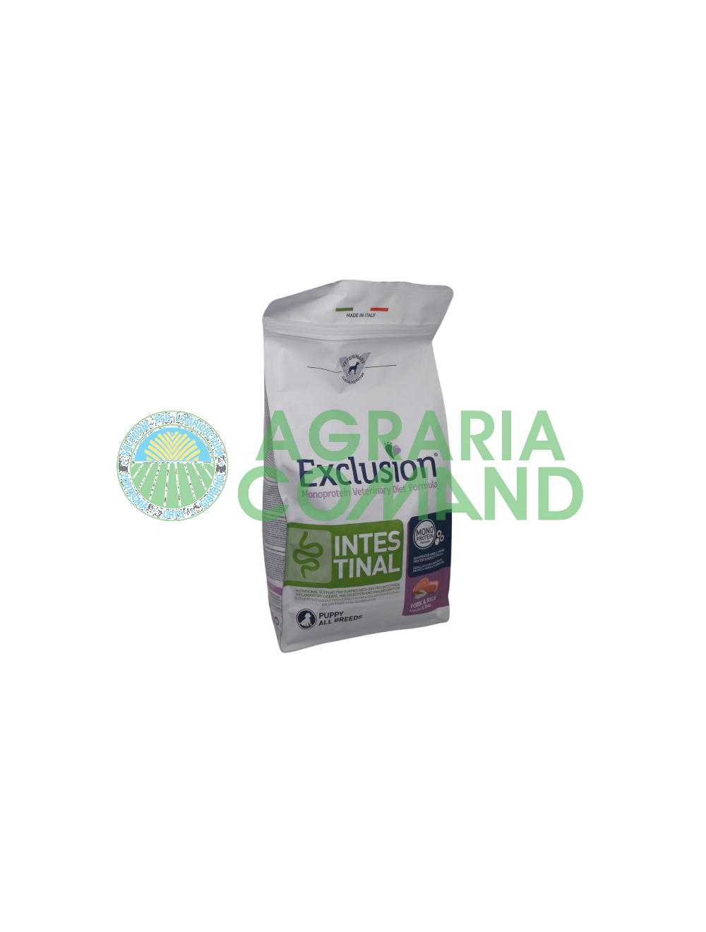 Exclusión Cachorro Intestinal