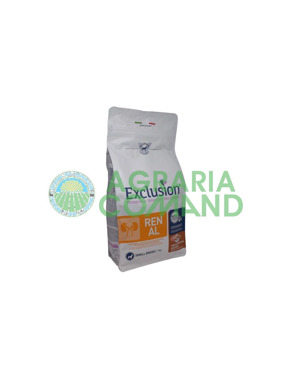 Renal Exclusión tamaño pequeño